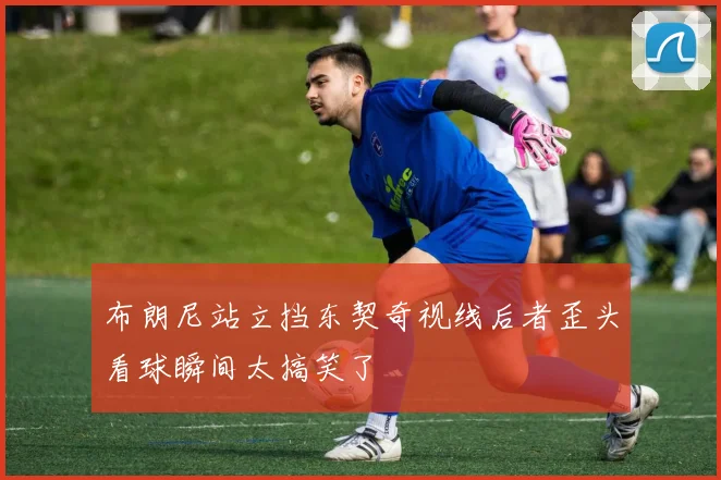 布朗尼站立挡东契奇视线后者歪头看球瞬间太搞笑了